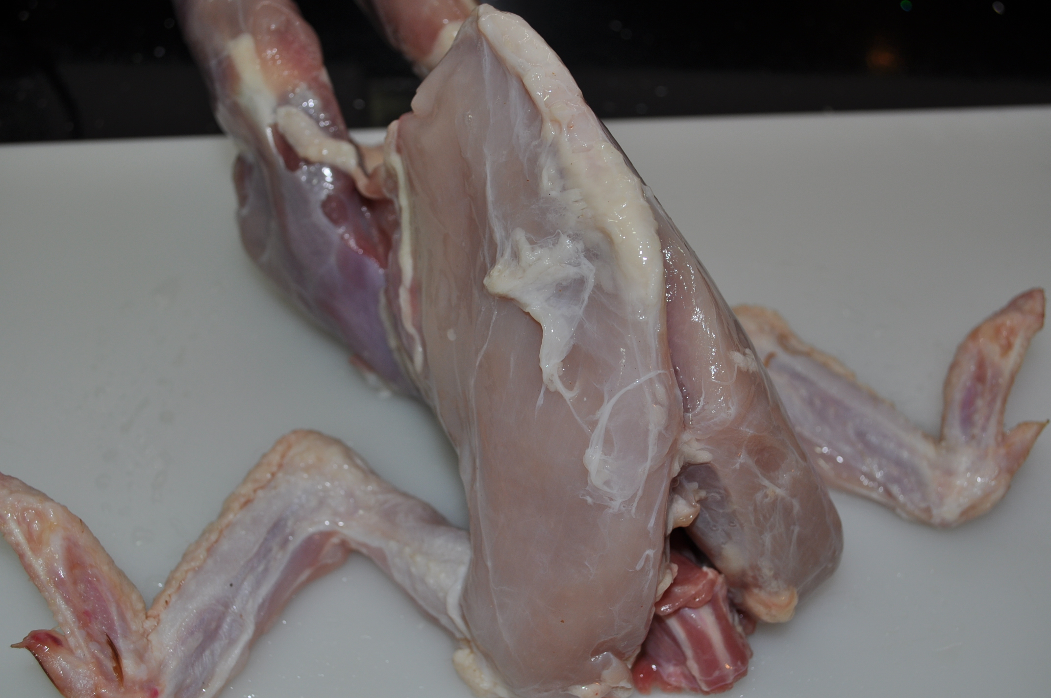 how to skin a chicken | how to skin a hen | skinning a hen | skinning a chicken | taking the skin off a chicken
