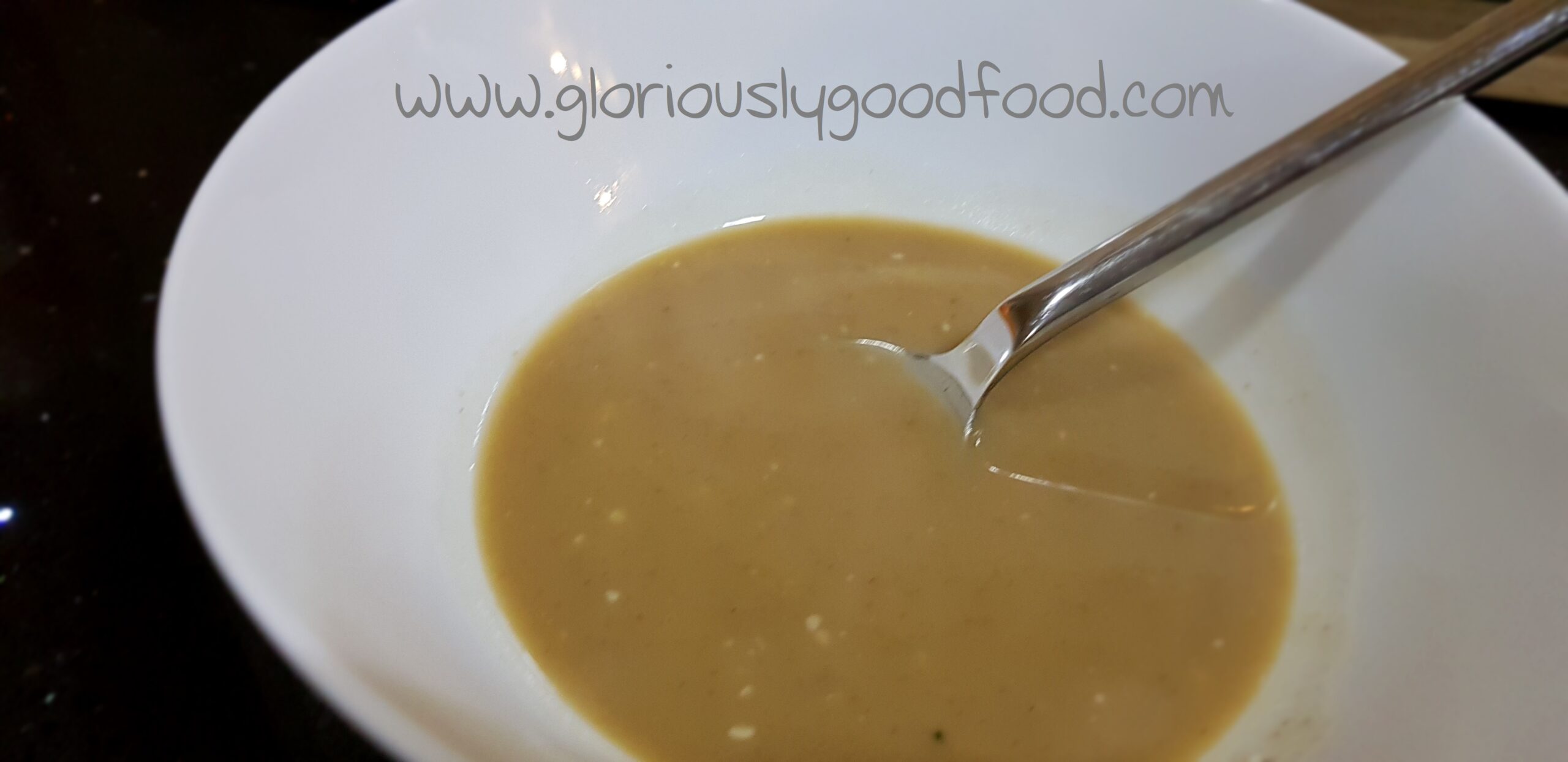lentil soup with a hint of bacon and melted cheese | bariatric surgery liquid diet