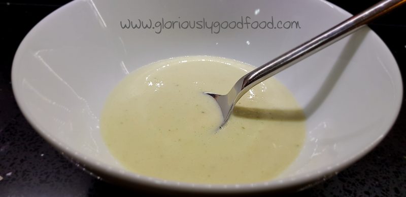 Creamy smoked salmon and dill soup