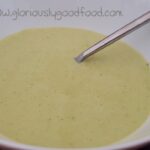 hearty broccoli and gorgonzola soup