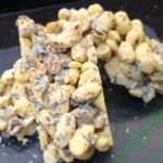 Nut, chia seed and raisin bars